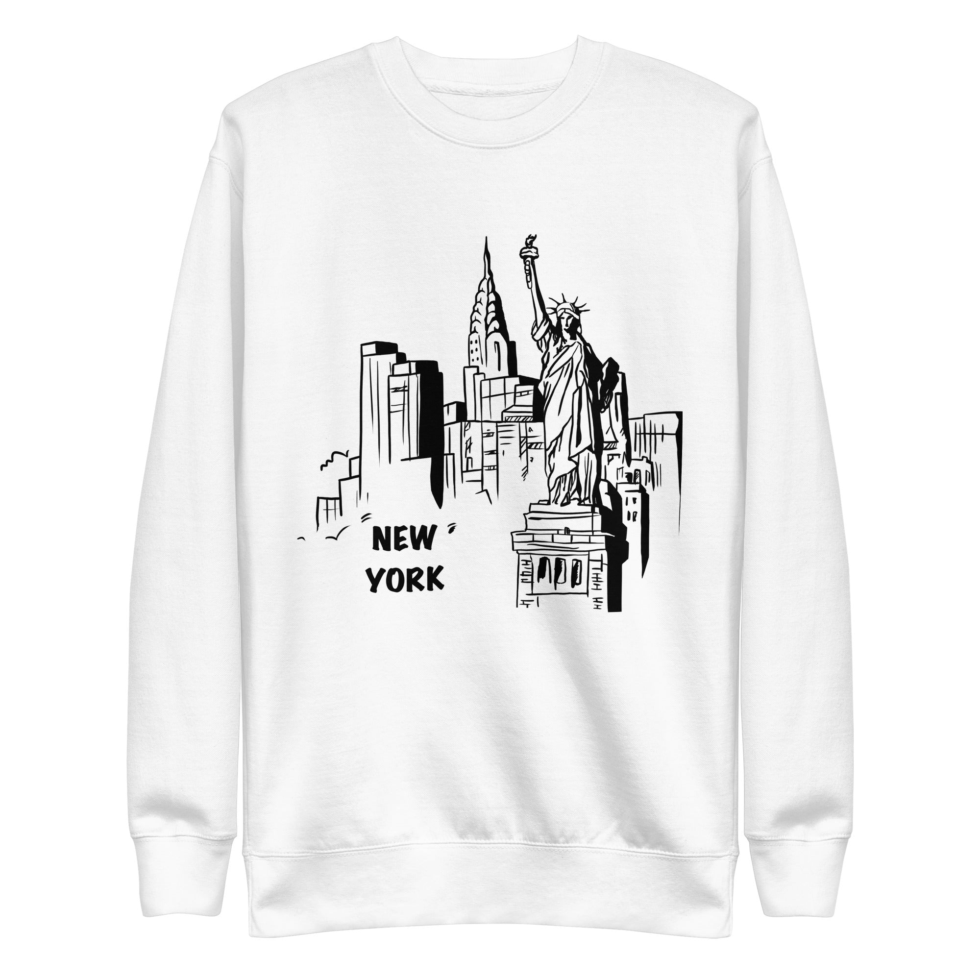 New York Print Unisex Sweatshirt