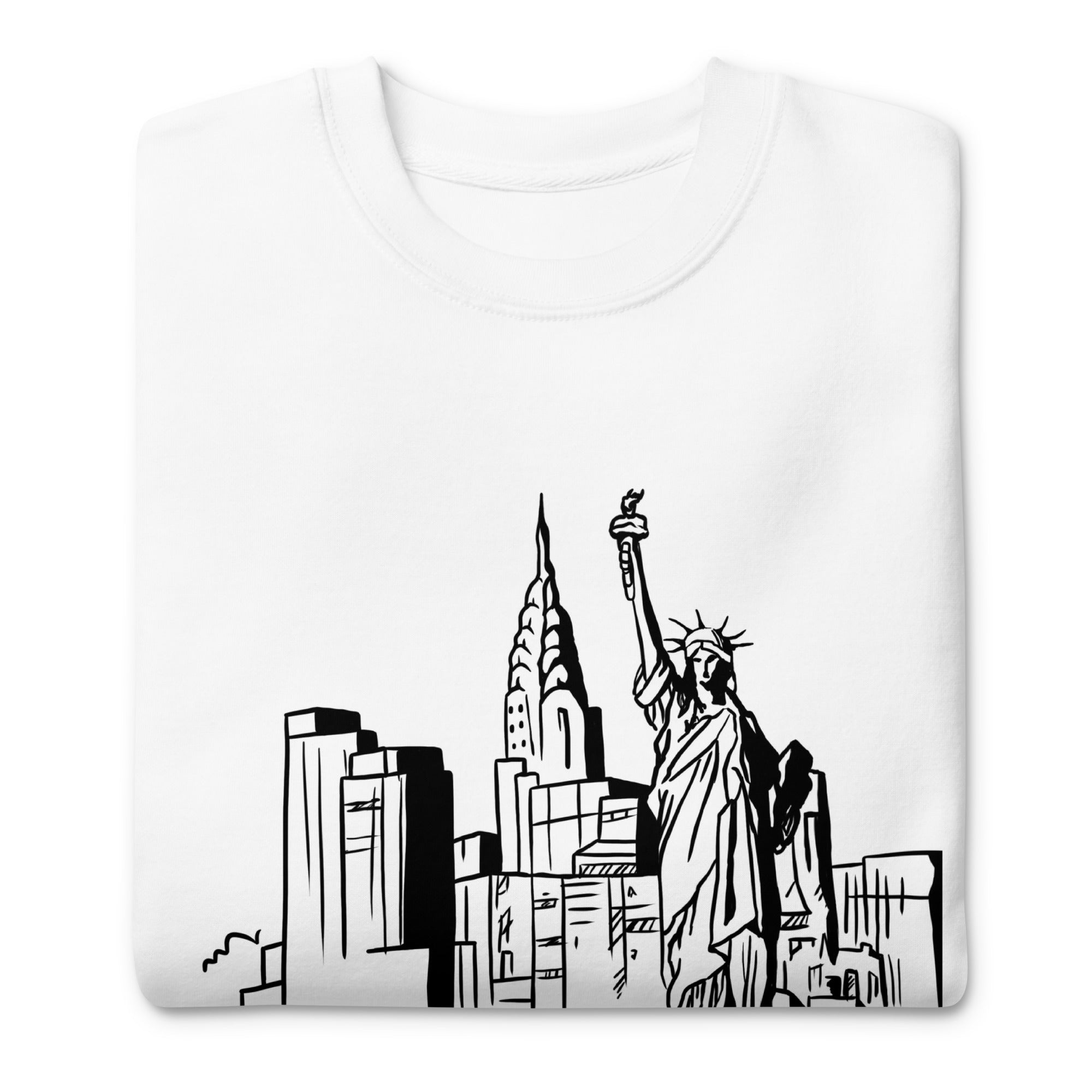 New York Print Unisex Sweatshirt