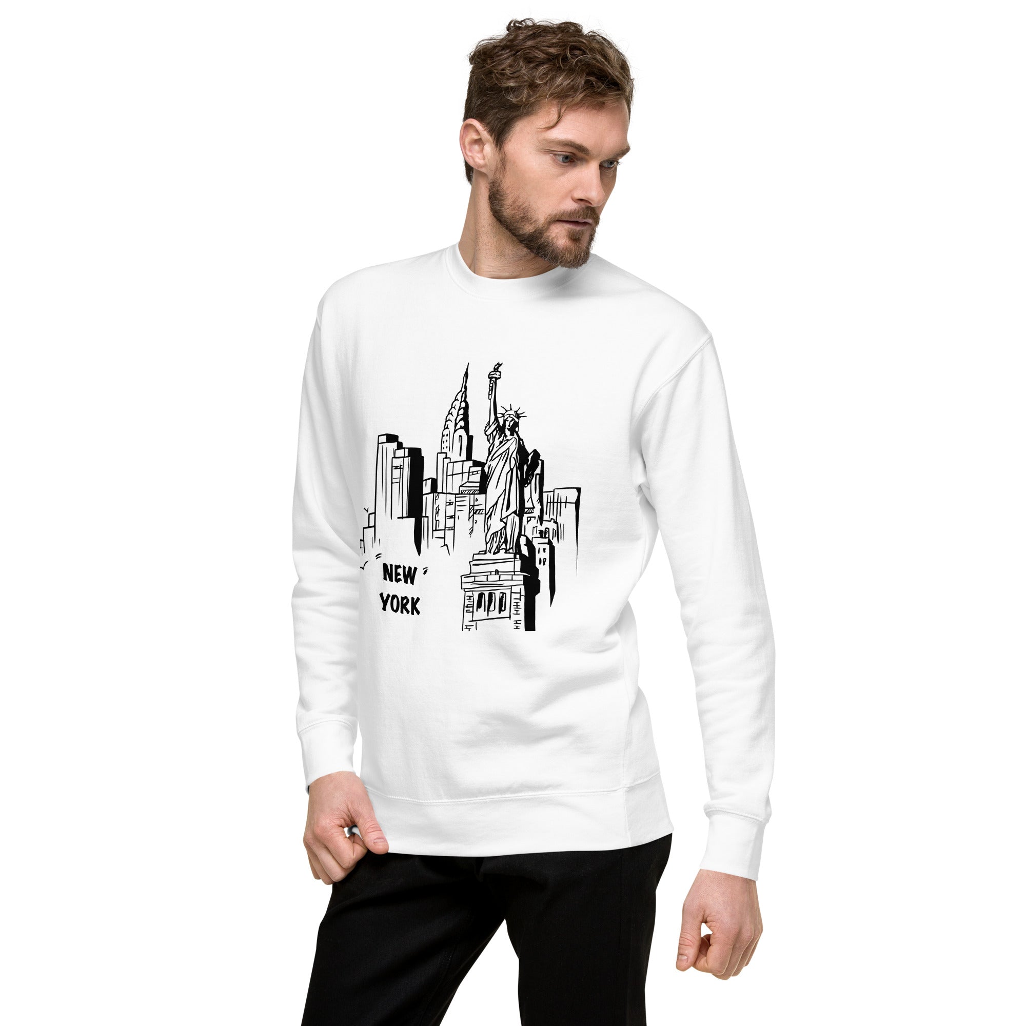 New York Print Unisex Sweatshirt