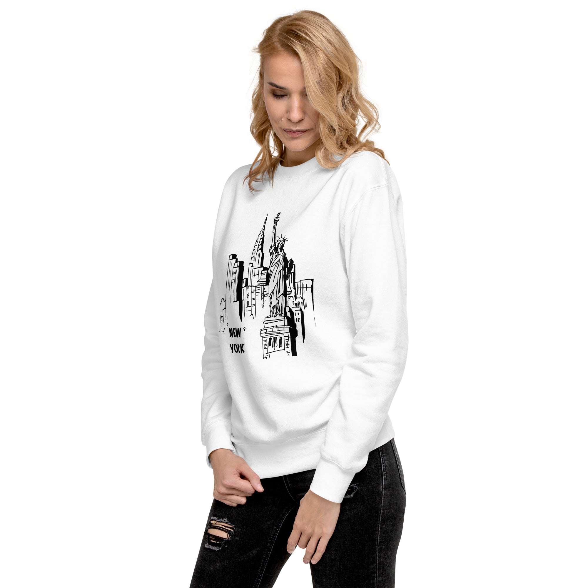 New York Print Unisex Sweatshirt