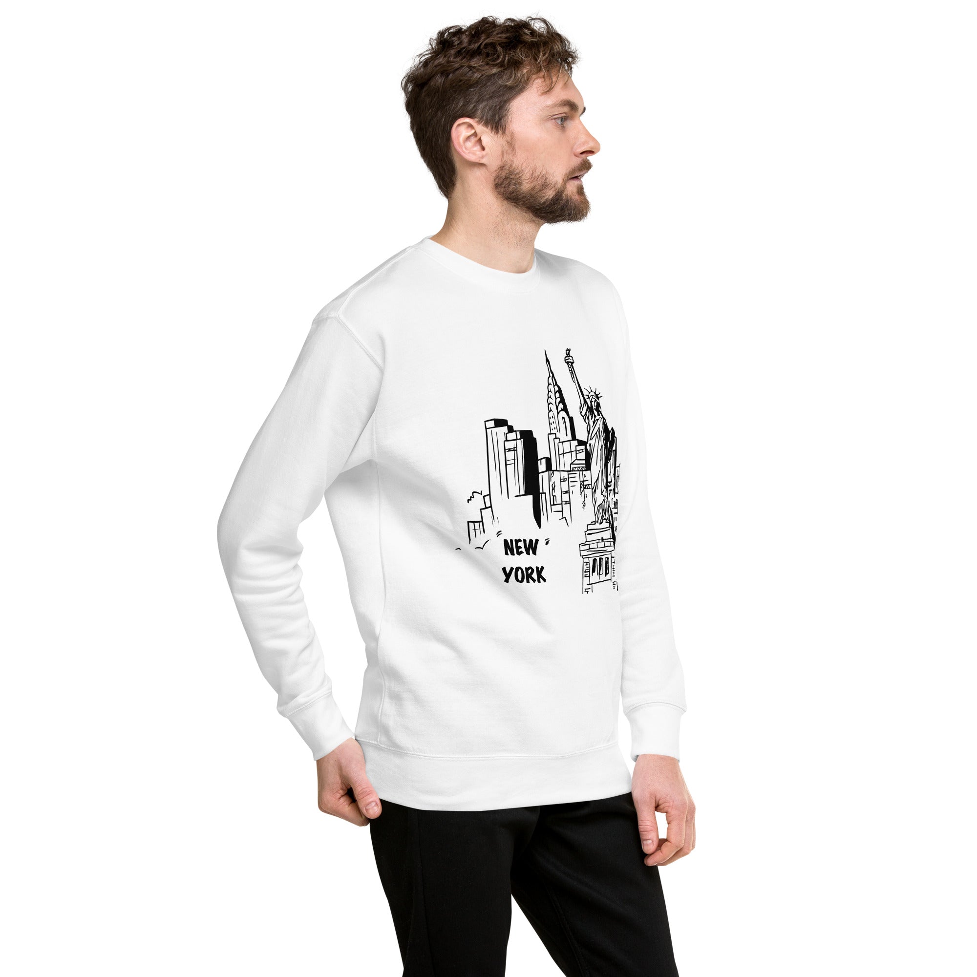 New York Print Unisex Sweatshirt