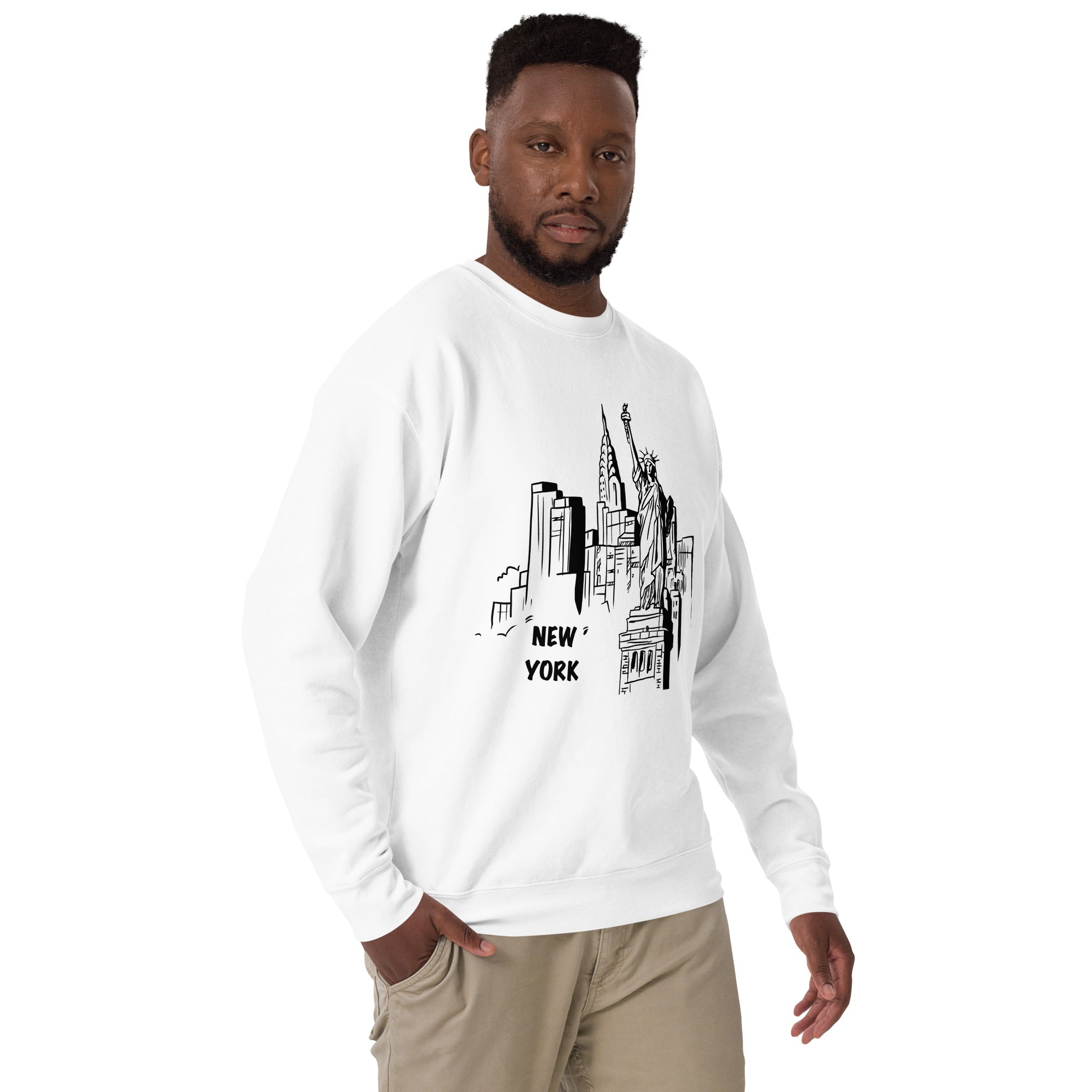 New York Print Unisex Sweatshirt